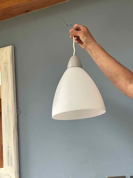 Photo of free IKEA pendant lampshade (Glasbury HR3) #1