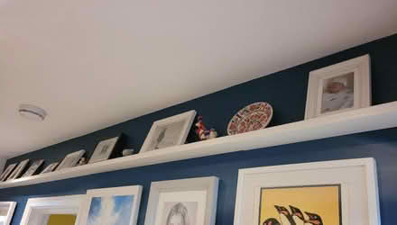 Photo of free Two photo / picture shelves white (Stoneleigh, Epsom) #1
