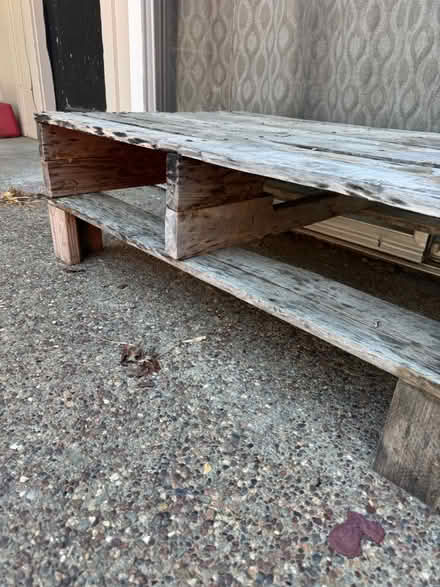 Photo of free Pallet table (San Jose California) #3