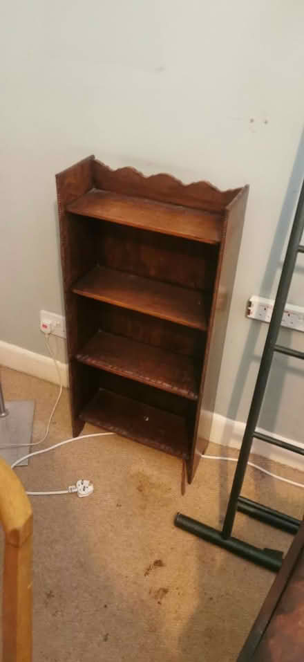 Photo of free Small wooden book case (Gregson Road, Lancaster) #1