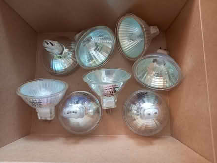 Photo of free 8 x MR11 halogen bulbs (12V 50w) (West Yatton SN14) #1