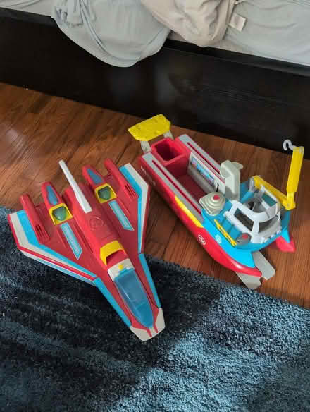 Photo of free Paw patrol jet and boat (North Cleveland Park) #1