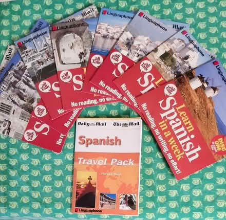 Photo of free Learn Spanish in a week CD's (Leith EH6) #1