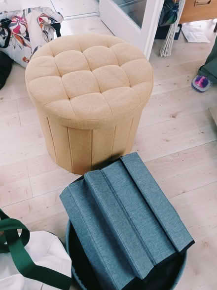 Photo of free Storage stools x2 (NW6 Kilburn) #1