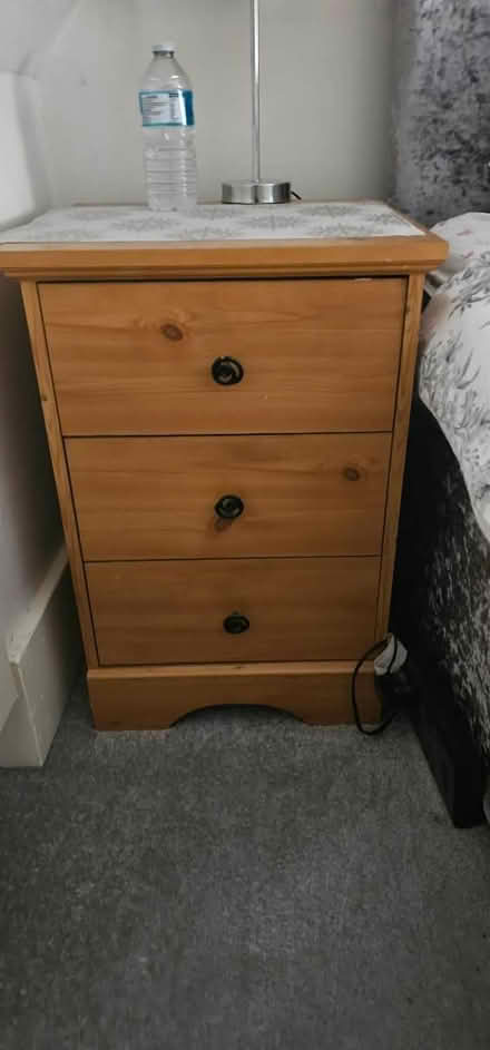 Photo of free bedside drawers (CR8) #2