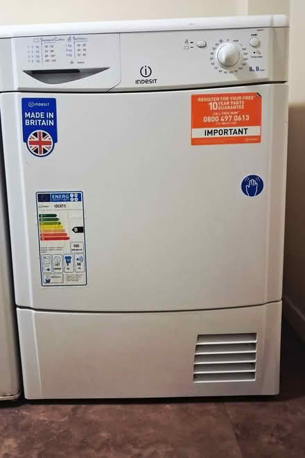 Photo of free Indesit 8kg Tumble Dryer – collection only - on 30th May (Keele University ST5) #2