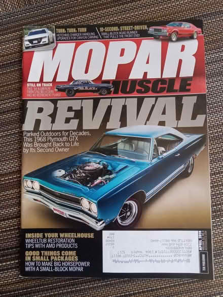 Photo of free Mopar Muscle magazines (Ballard, Greenwood) #1