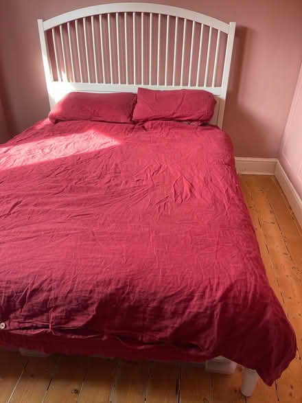 Photo of free king-size bed frame ikea (E17) #3