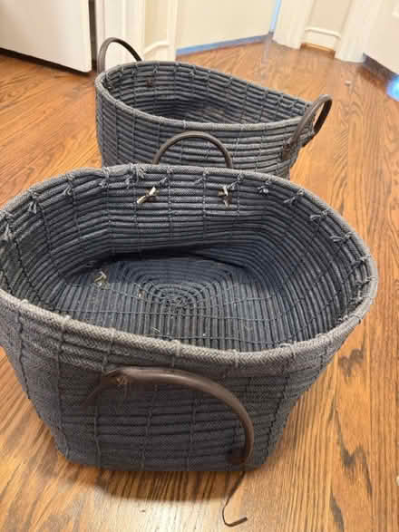 Photo of free 2 indoor decorative baskets (Laurelhurst) #2