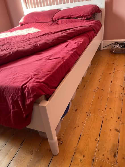 Photo of free king-size bed frame ikea (E17) #2