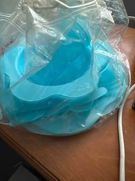Photo of free Blue plastic picnic set and cool bag (Ashford TW15) #1