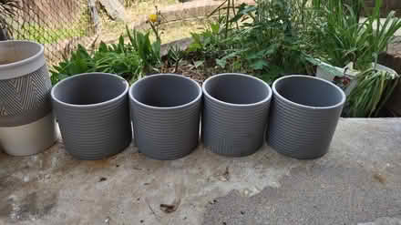 Photo of free Ceramic planters (Clinton, MD) #1