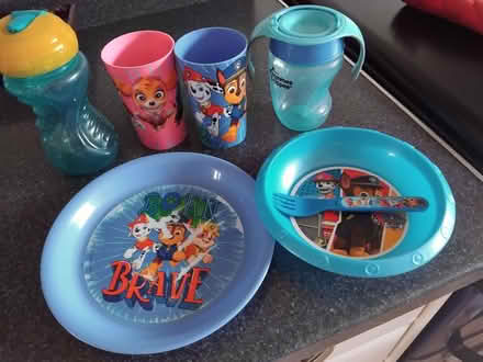Photo of free Childrens cups and plate. (Bracknell RG42) #2