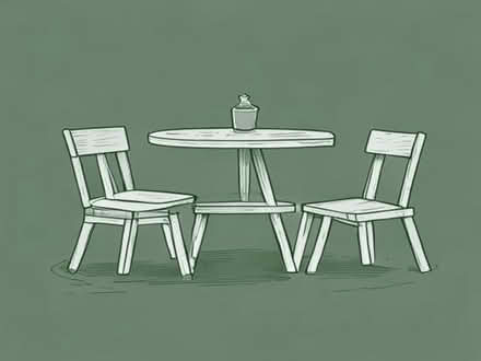 Photo of wooden dining chairs and a table (Appleby-in-Westmorland CA16) #1