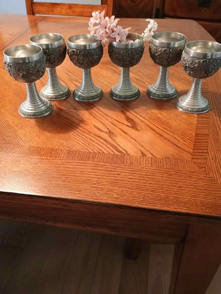 Photo of free Pewter Goblets (Groton) #2