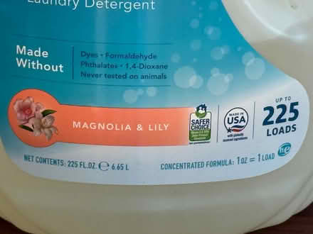 Photo of free Laundry detergent - half used (Los Altos Highlands) #2