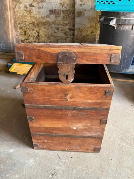 Photo of free Indonesian teak side table (Scarborough YO12) #1