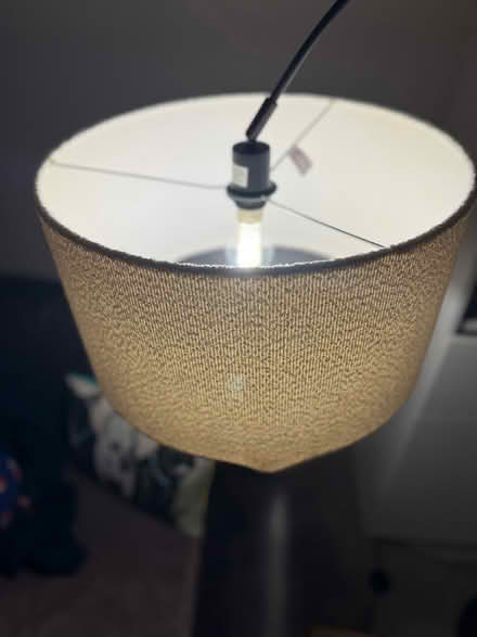 Photo of free Ivory lampshade (Corner Lane, Leigh) #3