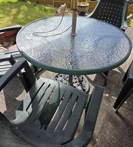 Photo of free Garden furniture and parasol (Batley WF17) #2