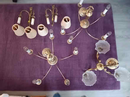 Photo of free Brass light fittings (Marlow SL7) #1