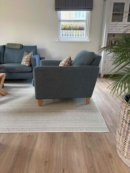 Photo of free Blue armchair (Dunblane FK15) #2