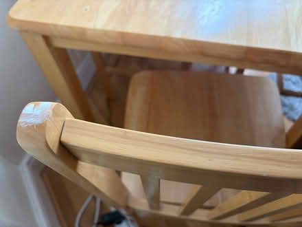 Photo of free Dining table + 4 Chairs (Deptford SE10) #3