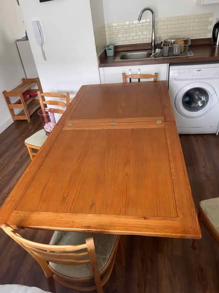 Photo of free Convertible dining table + 4 chairs (St Albans AL1) #3