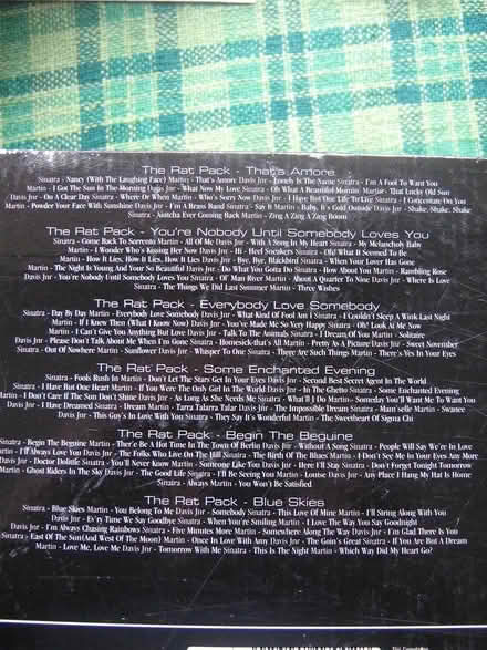 Photo of free RATPACK CDs BOX SET (cwmbran, ty coch) #3