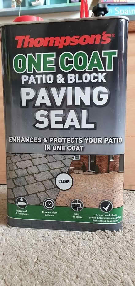 Photo of free Patio and paving sealant (Hartington Road BN2) #1