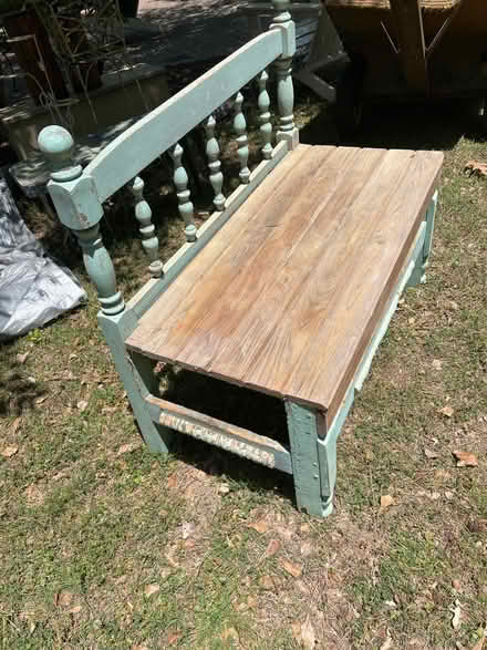Photo of free Wooden Bench (Great Neck) #2