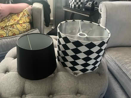 Photo of free 2 lampshades (Skerton LA1) #1