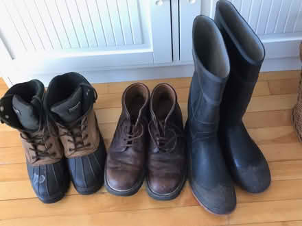 Photo of free Men's size 11-12 boots (Glebe) #1