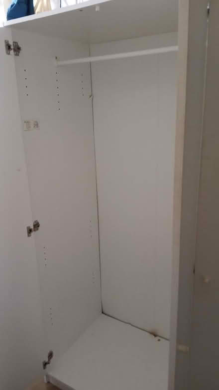 Photo of free White Wardrobe (Probably MDF) (Harts Corner Glasnevin) #3