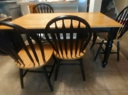 Photo of free Dining room table (East Norriton) #1