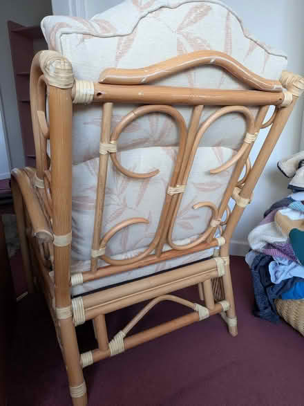 Photo of free Bamboo/ rattan chair (Leasingham NG34) #3