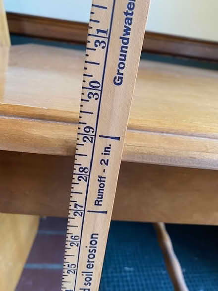Photo of free Nice Solid Wood Dinner Table (Near NCSU) #4