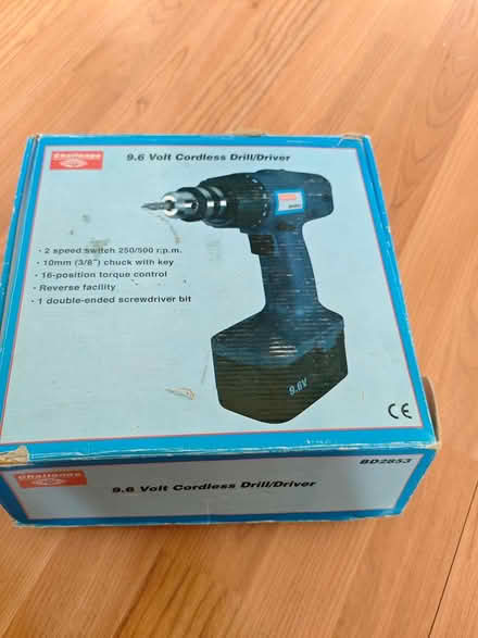 Photo of free Cordless Drill (Ilford. IG1) #1
