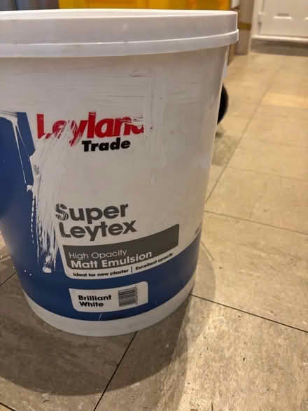 Photo of free White Emulsion Paint (Wraysbury TW19) #1