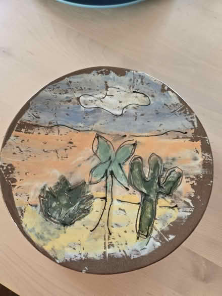 Photo of free Hand made pottery plate (Vanier north) #1