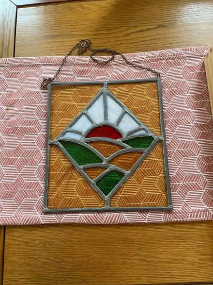 Photo of free Hanging coloured glass panel (Hove Station area BN3) #1