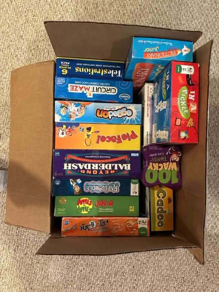Photo of free Box of Kids & Family Games (Canton) #1