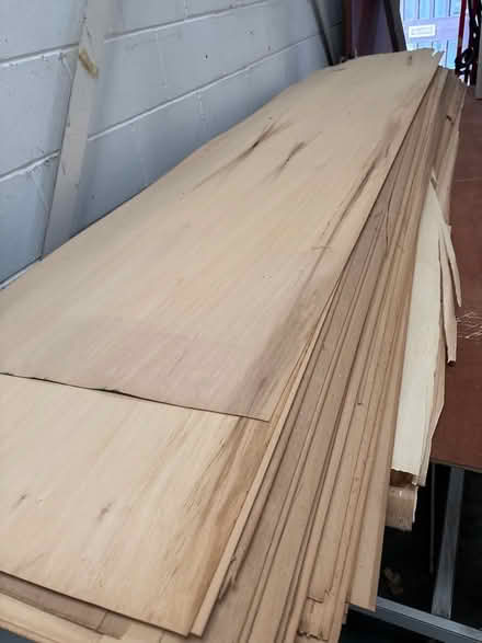 Photo of free Very Large sheets 1mm wood venerr (Oulton Broad NR32) #1