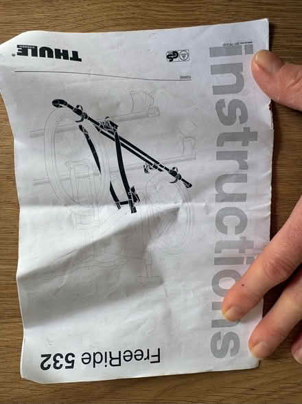 Photo of free Thule FreeRide 533 single bike roof rack (Porthill SY3) #1