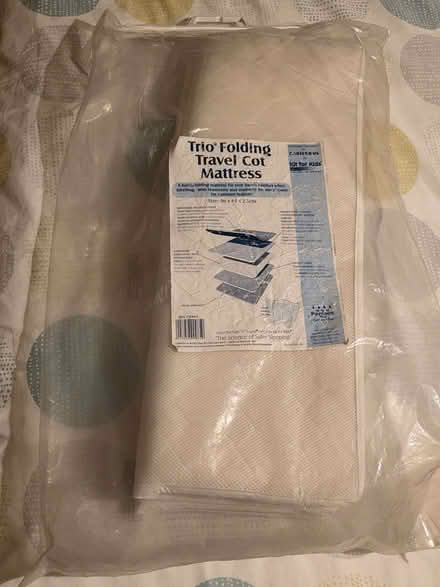 Photo of free Travel cot mattress (Old Basing RG24) #3