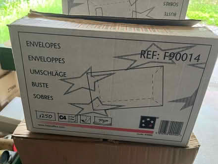 Photo of free 4 Boxes of 250 C4 White Envelopes (BR6) #2