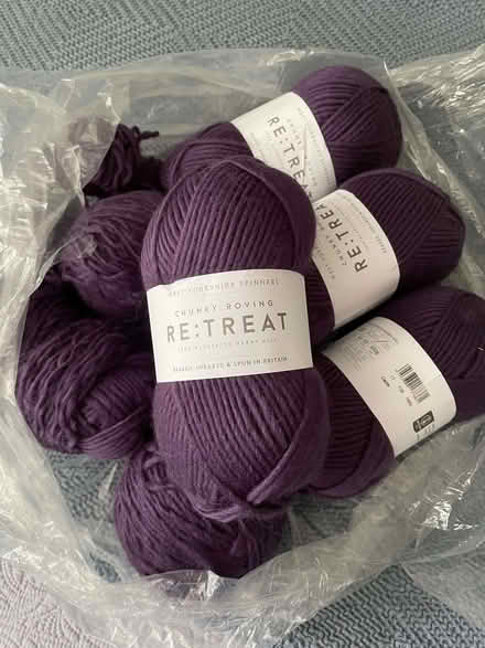 Photo of free Balls of chunky knitting wool (Hove Station area BN3) #1