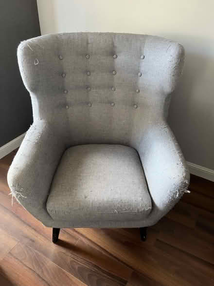 Photo of free Large armchair needs reupholstering (Cove Bay) #1