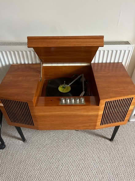 Photo of free Teak Radiogram (Garrard) (Lewes City centre) #1