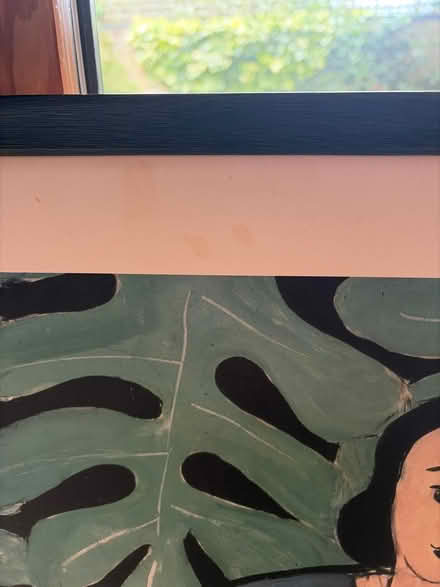 Photo of free Large Matisse Style Colourful Print in Blue Frame (No Glass) (Mitcham's Corner CB4) #2