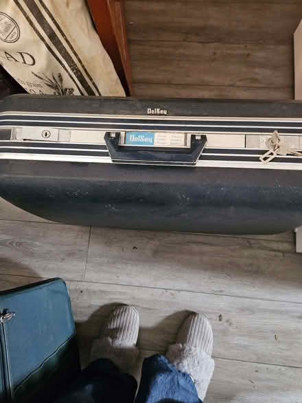 Photo of free Hard shell suitcase (Loughborough LE11) #1